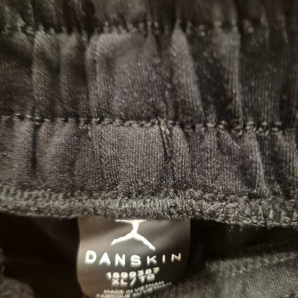 Danskin Women's Luxe Retro Jogger Sweatpant, Black Size XL - Picture 6 of 6